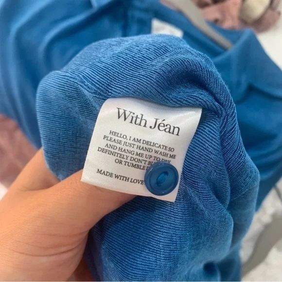 With Jean Blue Mini Dress - Picture 10 of 11